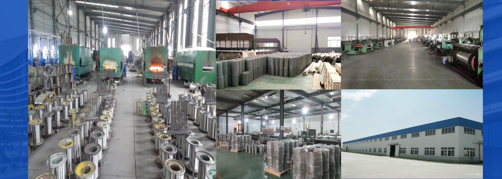 품질 뜨개질을 한 철망사 공장