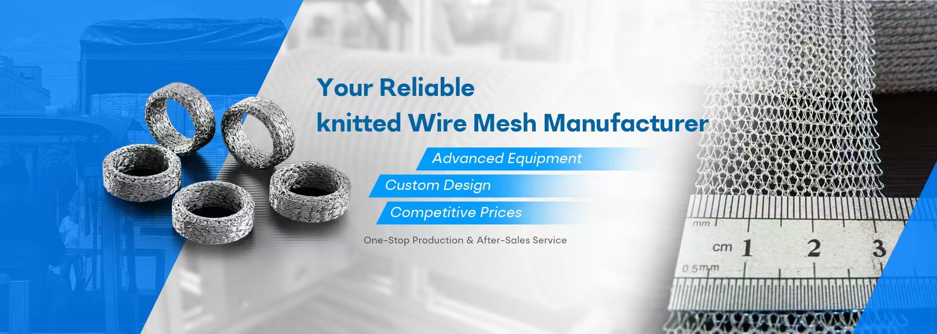 품질 뜨개질을 한 철망사 공장