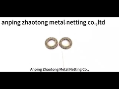 2.5CM 스테인리스 스틸 직물 철자망 롤 스크린