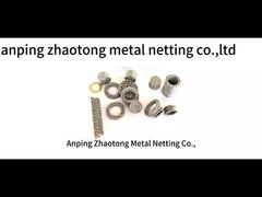 60 * 21mm Monel 와이어 메시 스프링 세척기