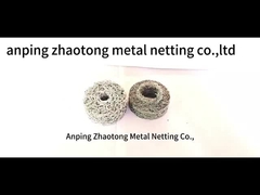 SS 넥타이  Mesh 직물 4 * 5mm Mesh 구멍 가스 액체 AISI 301 Demister를 위해