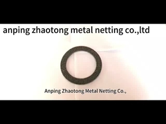 둥글기 넥타이 넥타이 데미스터 패드 0.23mm 부식 저항성