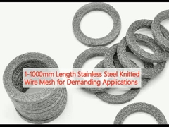 1-1000mm 길이 스테인레스 스틸 짜장 나선 철망 요구 응용 프로그램