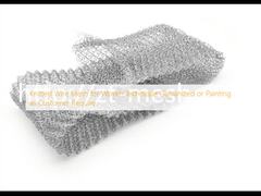 Knitted Wire Mesh for Woven Technique Galvanized or Painting as Customer Require