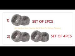 부엌 청소를 위한 403 스테인리스 청소 공 6*4mm