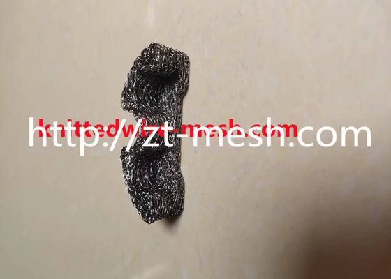 여과 분리와 산업 응용을 위한 가득 차있는 신축성 Od80*25*20mm 스테인리스 뜨개질을 한 철망사