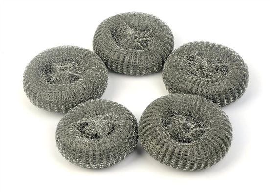 주방 접시 팬 세정을 위한 ODM / OEM ZT 스테인레스 강 와이어 볼