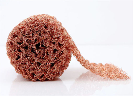 30mm 폭 가스 액체 필터 구리 니트 메쉬