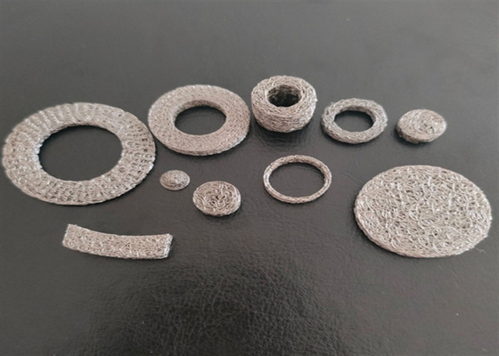 Od23mm Id 15mm 다재다능 압축 된 직물 철망 여러 산업용