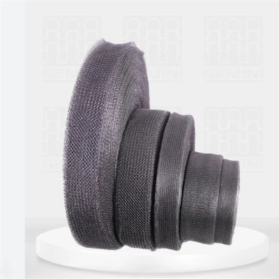 두께 10mm 압축 된 직제 스테인리스 스틸 와이어 메시 화학 산업용