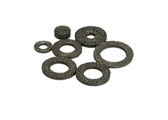 산업적 필터레이션 솔루션에 대한 고도로 내구성있는 압축 된 짜인 와이어 메시