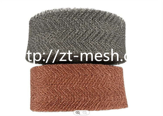 눈 거품 창 여과기를 위한 스테인리스 철망사 압축 뜨개질을 한 철망사 14x10mm