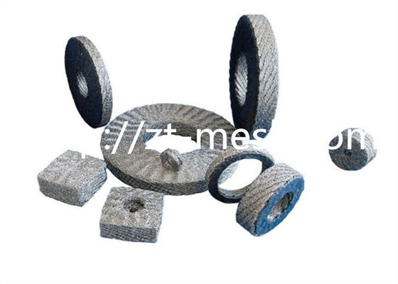 Air Bag Filters Wire Diameter 0.05mm - 0.55mm Compressed Knitted Metal Mesh 50g For Vehicle Safety