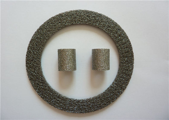 둥근 0.018mm 스테인리스 뜨개질을 한 철망사 지원 진동 또는 충격