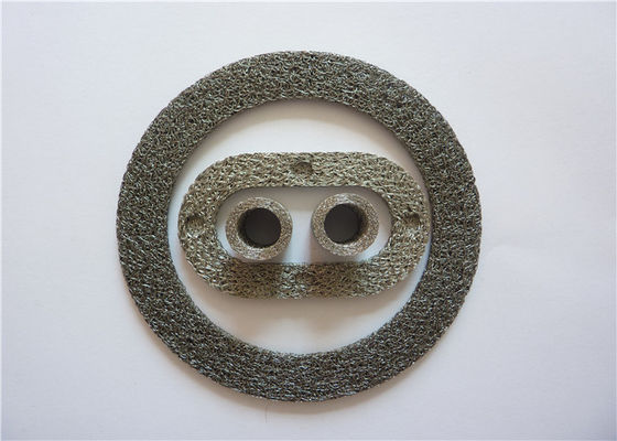 둥근 0.018mm 스테인리스 뜨개질을 한 철망사 지원 진동 또는 충격