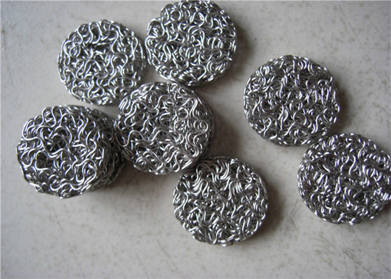 사일런세르스 압축된 편직 와이어는 5 밀리미터를 메싱합니다 - 자동차 인더스트리얼을 위한 25 밀리미터 90% 필터