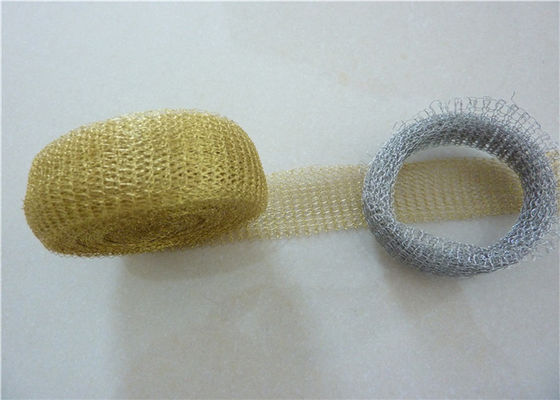 25.4 밀리미터 RFI / EMI 실드 테이프 모넬 편직 와이어 메시 튜빙