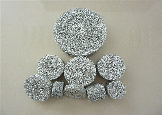 자동차를 위해 맞춤화된 하얀 니트 알루미늄 호일 메쉬 Dia118mm 길이