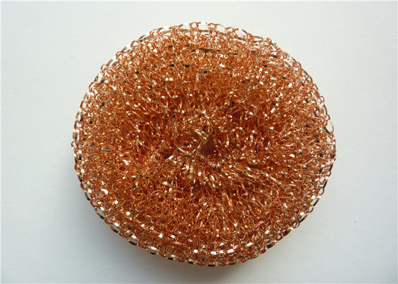 포트 부엌 청소를 위한 오래가는 40g 금속 구리 메쉬 문질러 닦는 사람