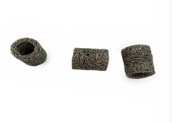 원통 내진성 압축된 편직 와이어 메쉬 필터 스테인레스 강 310 0.08mm-0.55mm