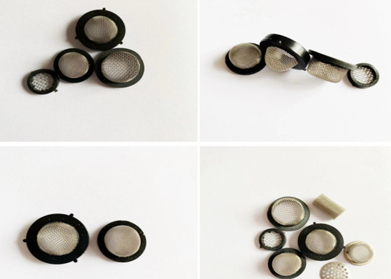 1-100mesh 금속 실 방직 그물 필터는 이용 가능한 10m 30m 정사각형 홀 샘플을 디스크로 만듭니다