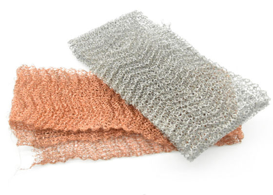 주문 제작된 가스 액체 필터 편직 와이어 메쉬 0.23 밀리미터 0.55 밀리미터 색