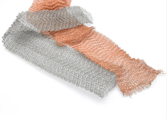 주문 제작된 가스 액체 필터 편직 와이어 메쉬 0.23 밀리미터 0.55 밀리미터 색