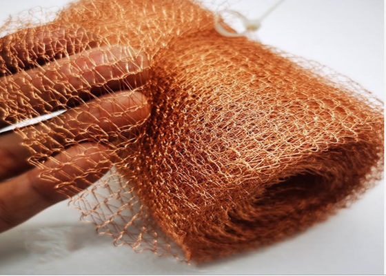 적동광 가스 액체 필터 스크린 500 밀리미터 폭 0.28 밀리미터 평면 형상 메쉬