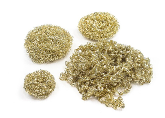 도금처리된 12 밀리미터 스테인레스 강 세척구 세대 평평한 구리