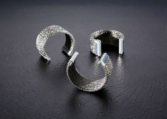 Egr 냉각기를 위한은 색깔 304 강철에 의하여 뜨개질을 하는 철망사 틈막이