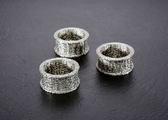 Egr 냉각기를 위한은 색깔 304 강철에 의하여 뜨개질을 하는 철망사 틈막이