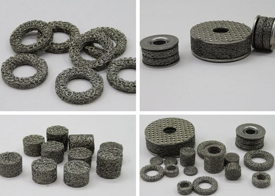 Sus304는 고압 워터 건을 위한 그물 망 필터를 떴습니다