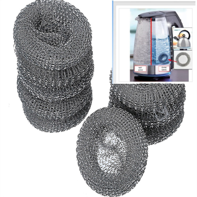 솥을 위한 Dia 4 센티미터 두께 2 센티미터 304 스테인레스 강 세척구