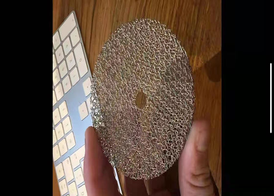 2*2mm 둥근 구멍과 샘플을 가진 산업용 짜인 와이어 메시 필터