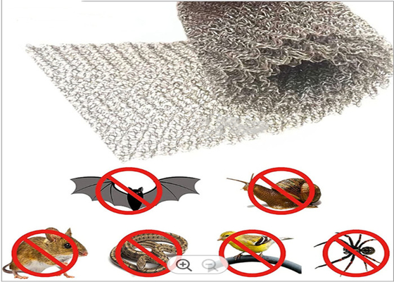 산업 환경에서 지속적인 필터링을 위한 흰색  Mesh 짜인 와이어 필터