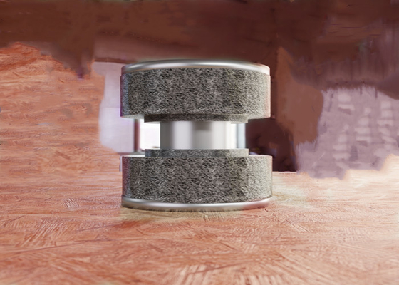 Sus316l 금속 쿠션 댐퍼 Od29mm Id24mm 두께 10 밀리미터