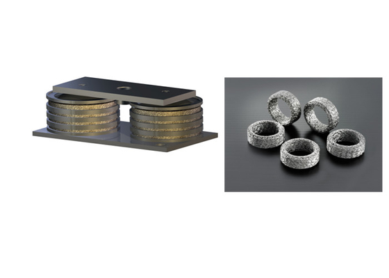 충격 흡수를 위한 원통 형상 Od80mm 금속 쿠션 댐퍼