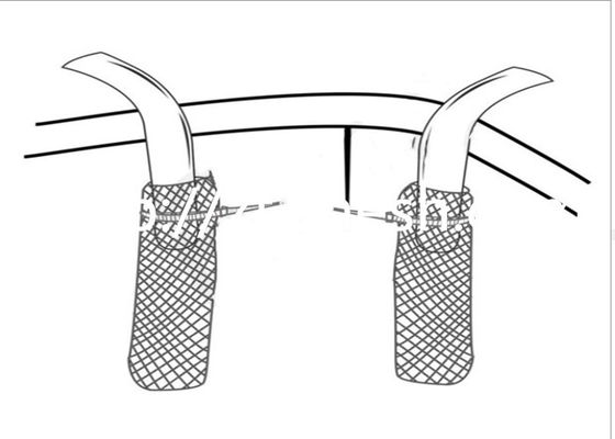 산업 여과기를 위한 내유성 스테인리스 뜨개질을 한 Wiremesh 틈막이 Od1-200mm
